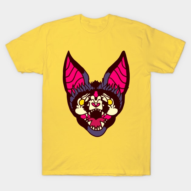 Bat T-Shirt by nickcocozza